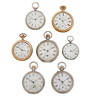 COLLECTION OF POCKET WATCHES