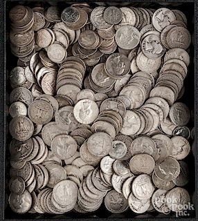 US silver quarters and dimes
