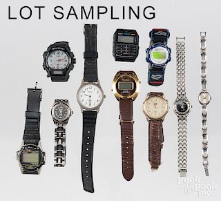 Collection of wrist watches.