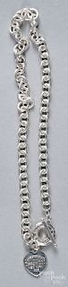 Tiffany & Co. sterling silver necklace, 2.3 ozt.
