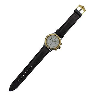 Chopard Chronograph Gold Steel Watch 