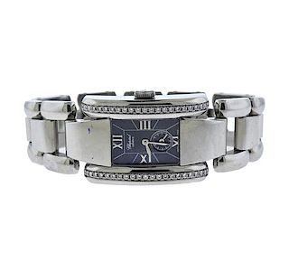 Chopard Diamond Stainless Steel Watch 