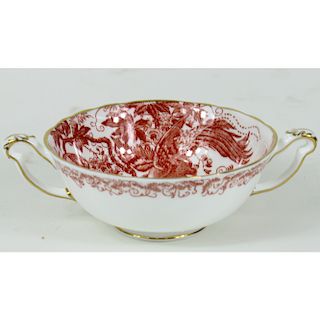 Royal Crown Derby Red Aves Dinner Service.