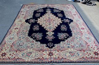 Vintage and Finely Hand Woven Roomsize Carpet .