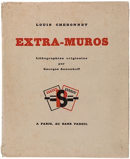[ANNENKOFF] CHERONNET, LOUIS, EXTRA-MUROS, 1929