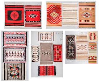 Large Estate Collection of Navajo & Mexican Rugs (17)