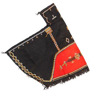 Wool Cape, Atlas Mountains, Morocco, Early 20th C.