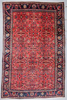 Antique Bidjar Rug, Persia: 8'1'' x 12'6''