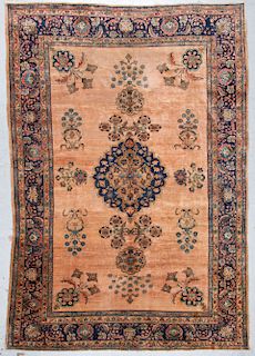 Antique Sarouk Rug, Persia: 6'11'' x 10'