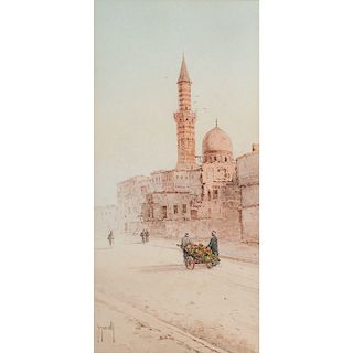 Italian Orientalist Watercolors