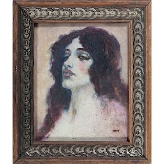 Art Nouveau Portrait of a Woman