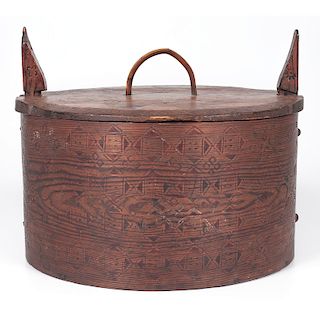 Scandinavian Bentwood Box