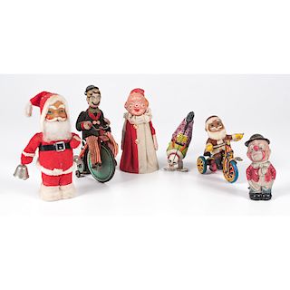 Clown and Santa Toys