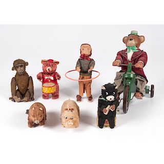 Mechanical and Still Toy Animals