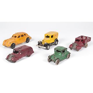 Tin and Cast Iron Cars