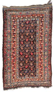 Antique West Persian Kurd Rug, Persia: 3'11'' x 6'4''