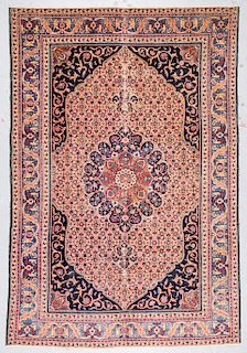 Semi-Antique Tabriz Rug, Persia: 6'11'' x 9'11''