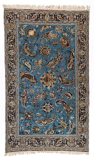 Semi-Antique Isfahan Rug, Persia: 4'7'' x 7'6''