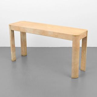 Karl Springer Console Table