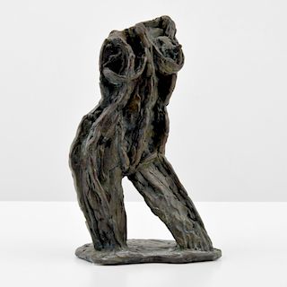 Larry Mohr Figural Bronze Sculpture
