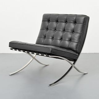 Mies van der Rohe Leather BARCELONA Chair, Knoll
