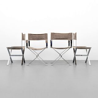 Alessandro Albrizzi Director's Chairs, Set of 4