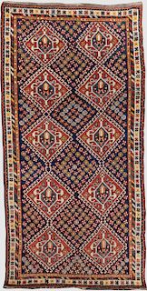 Luri Rug, Persia, late 19th century; 8 ft. 6 in. x 4 ft. 3 in.