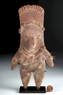 Colima Pottery Standing Flat Figure