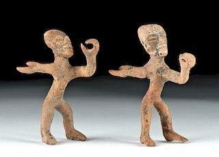 Teotihuacan Pottery Dancer or Spear Thrower
