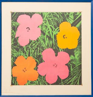ANDY WARHOL (1928-1987): FLOWER