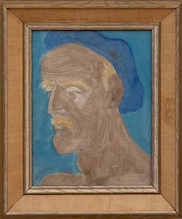 SALLY MICHEL (1902-2003): ARTIST IN BLUE BERET