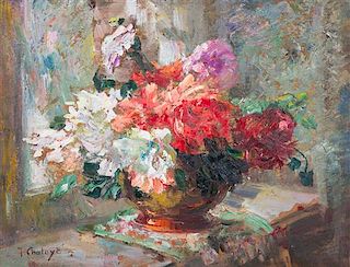 Jean Chaleye, (French, 1878-1960), Floral Still Life