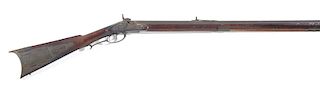 Kentucky long rifle, 61", tiger maple stock
