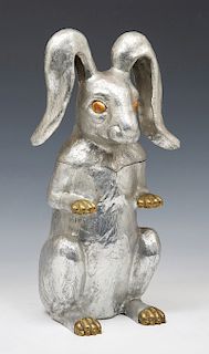 Arthur Court Figural Rabbit Ice Bucket