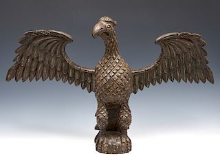 Wilhelm Schimmel type hand carved eagle