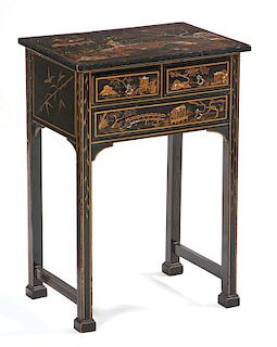 Small chinoiserie decorated style table