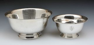 Two Dominick & Haff Paul Revere style bowls