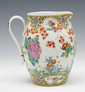 Chinese porcelain pitcher