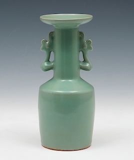Longquan Celadon "Kinuta" Vase.