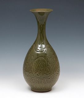 Chinese Yaozhou Ware Yuhuchuan Vase