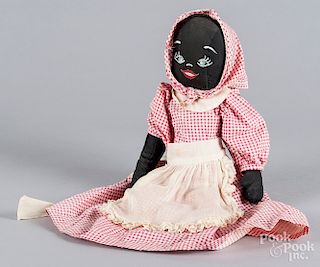 Black Americana fabric doll