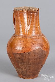 European redware pitcher