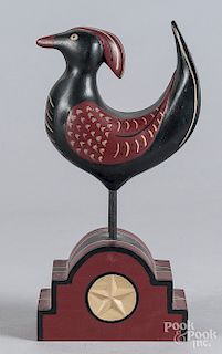 Contemporary Bucks County bird carving