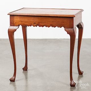 Bench made walnut dressing table