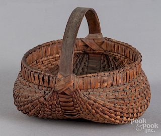 Miniature splint buttocks basket