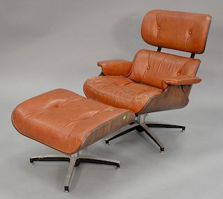 Flycraft Eames Style lounge and ottoman.