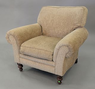 Contemporary upholstered easy chair.