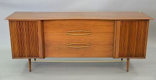 Helen Tobey Baker credenza with crass cross stretcher. ht. 31 1/2in. lg. 76in. dp. 20in.