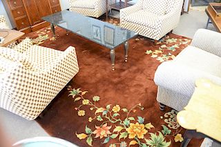 Chinese Oriental carpet, 9' x 11'7".