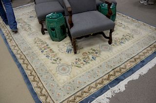 Chinese oriental carpet, 8'6" x 11'6".